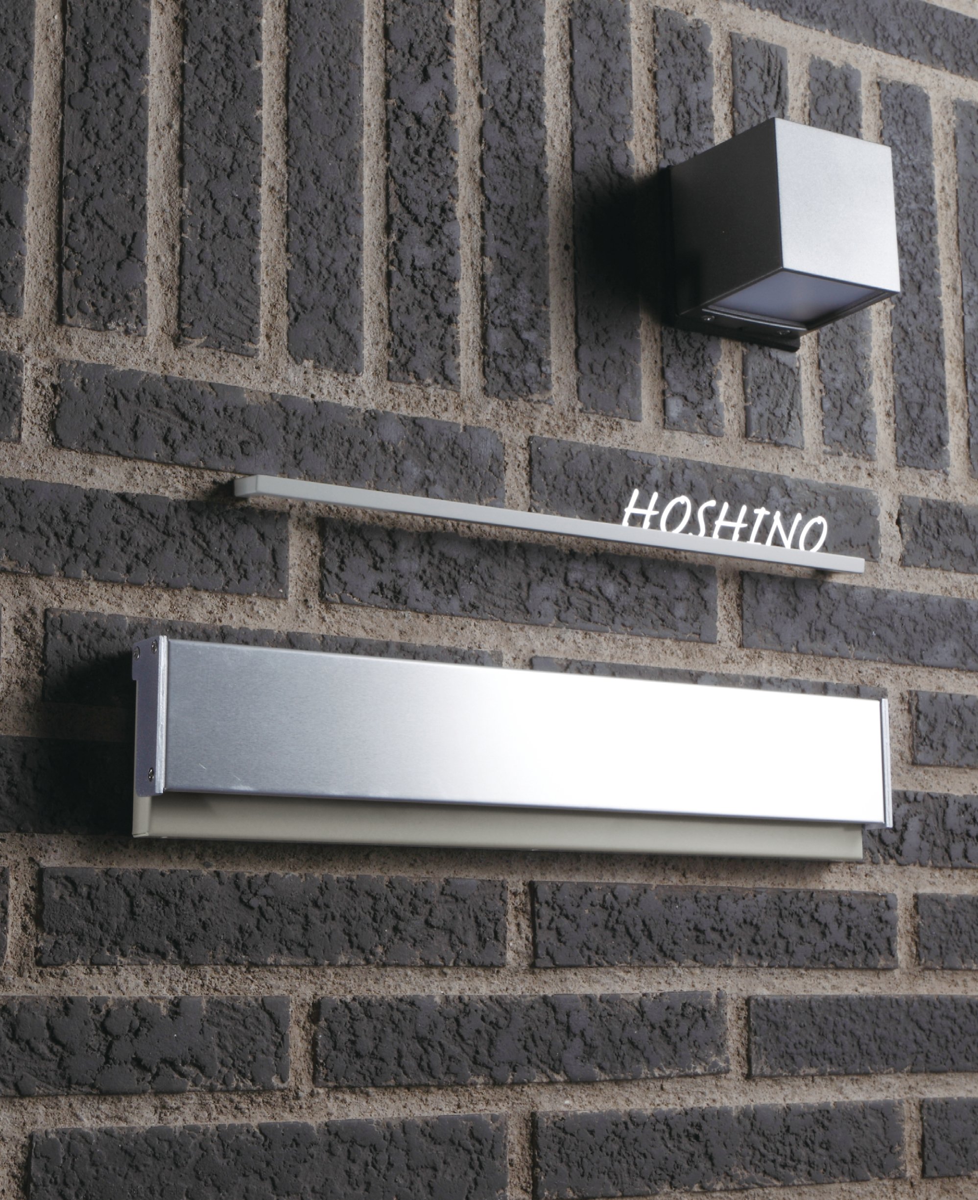 Amazon.co.jp: ユニソン(UNISON) 埋込みポスト コラーナ 05 SLシルバー