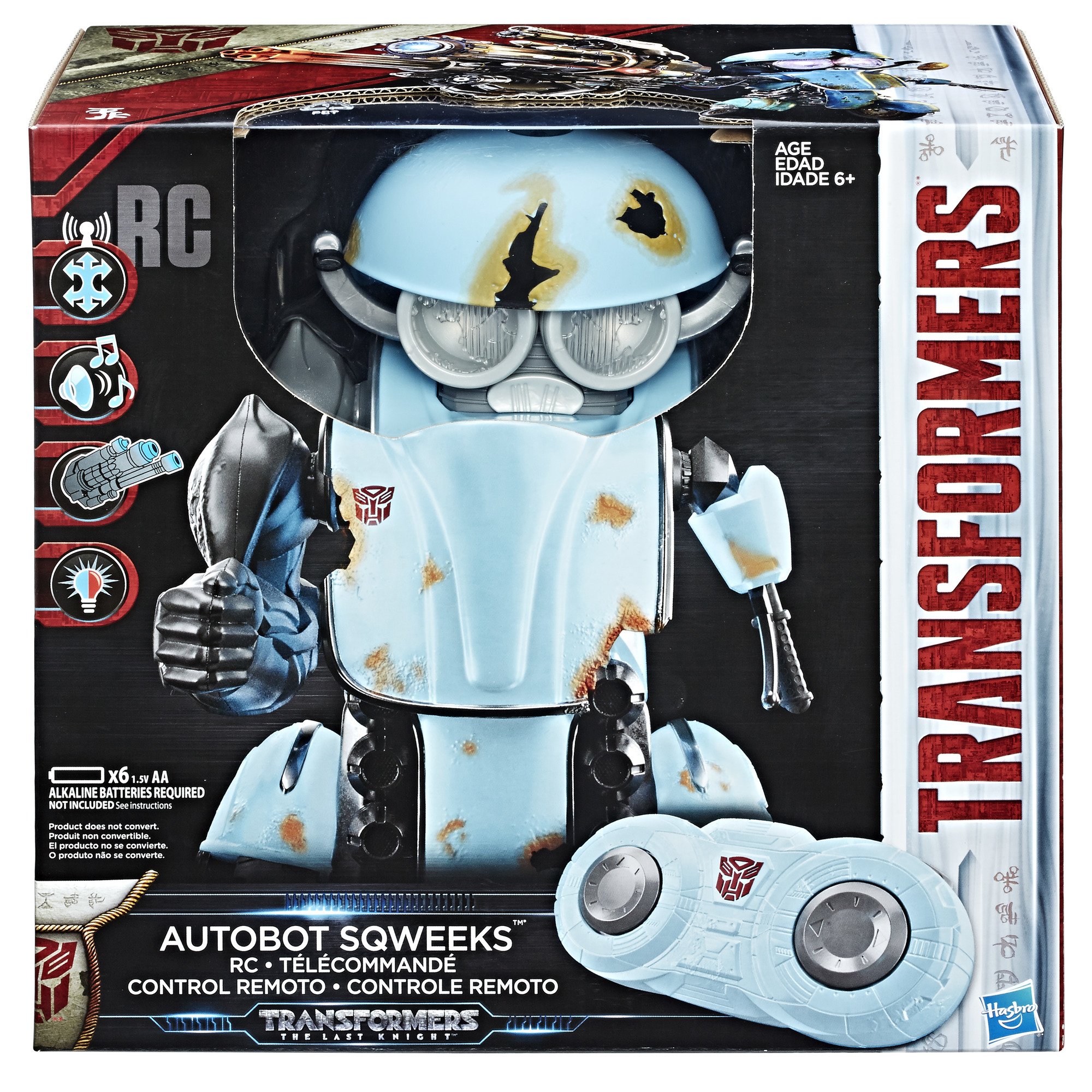 Transformers Mv5 El Último Caballero Deluxe Autobot Sqweeks | Cuotas sin interés