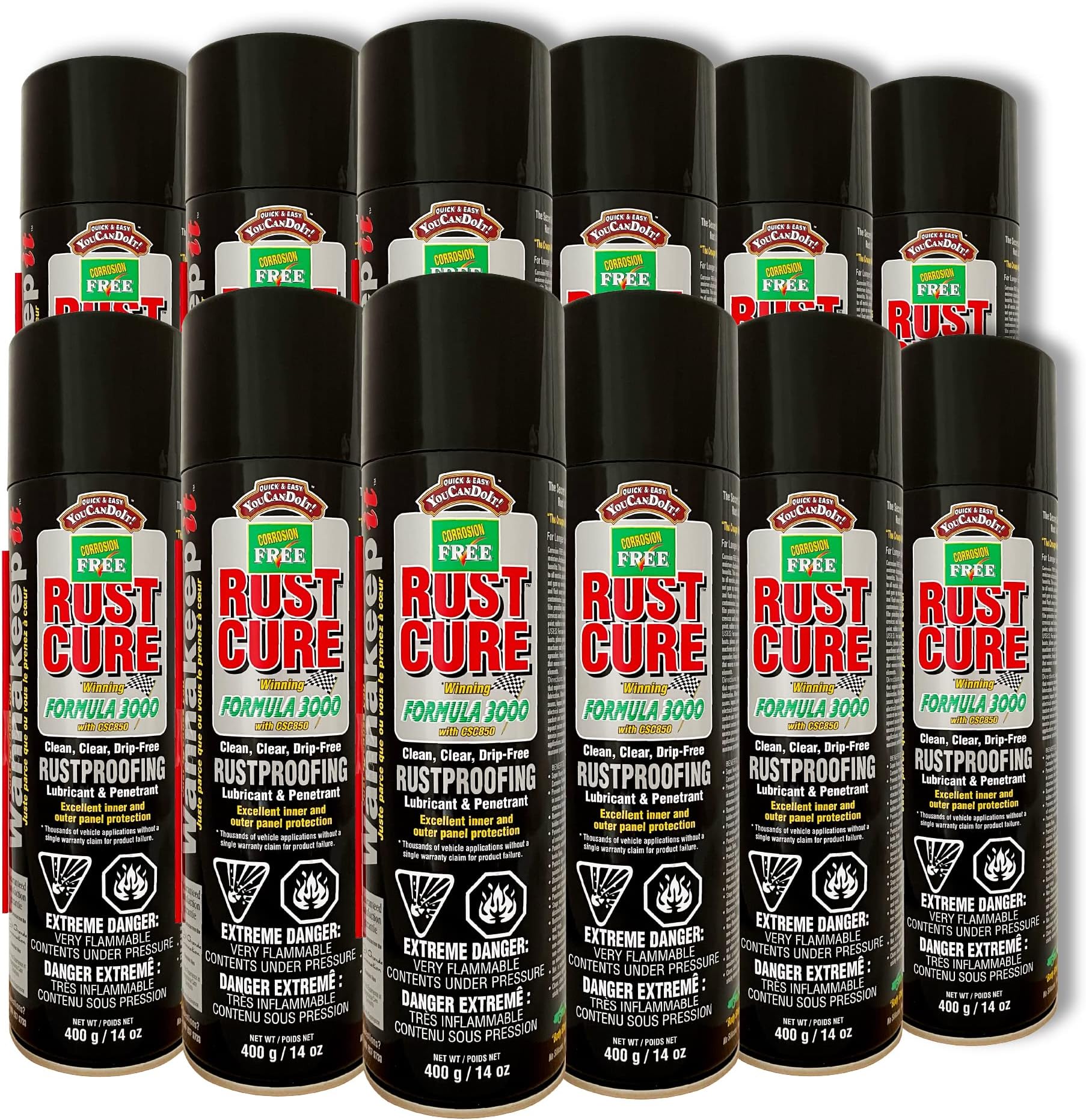 Corrosion Free Rust Cure Formula 3000 Aerosol (12)