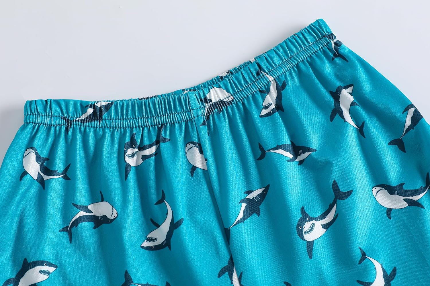 Vopmocld Big Boys Button Down Pajama Sets Kint Polyester Cartoon Sleepwear Jammies with Pockets Loungewear for Teen Boys - Image 4