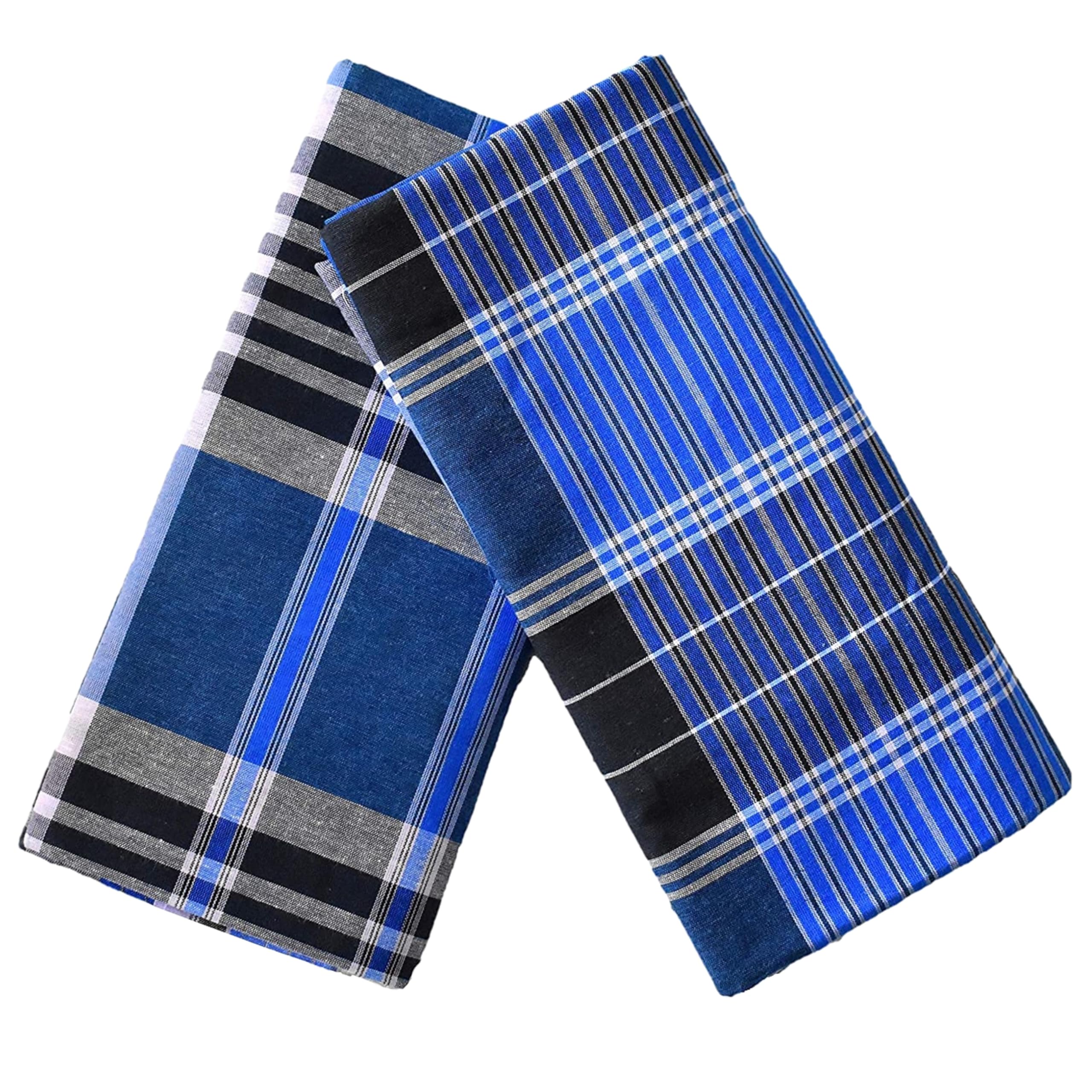 ragini v Men's Cotton Lungi Blue Multi Check_Set of 2-picture-37