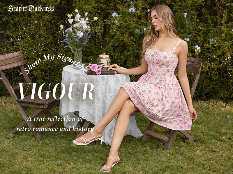 Watch Mini Floral Corset Dress on Amazon Live
