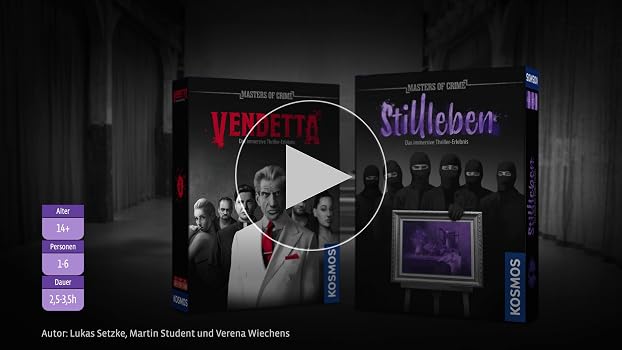 Kosmos Masters Of Crime Vendetta – Gioco Da Tavolo Thriller Interattivo, Escape Game Investigativo Per Adulti E Ragazzi, 1-6 Giocatori, Dai 14 Anni - 2