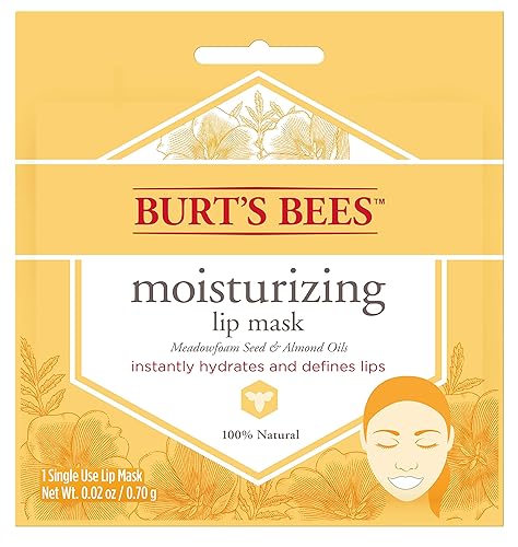 Miniatura 8 de Burt's Bees Máscara labial hidratante de origen 100% natural, cuidado de labios acondicionador de un solo uso, 1 unidad (el paquete puede variar)