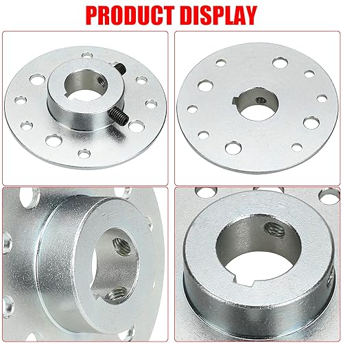 Miniatura 8 de GREHUA Adaptador de cubo de freno de tambor de piñón trasero de 1 pulgada de orificio de 14 pulgadas con 40 41 420 cadena 48T kit de piñón de