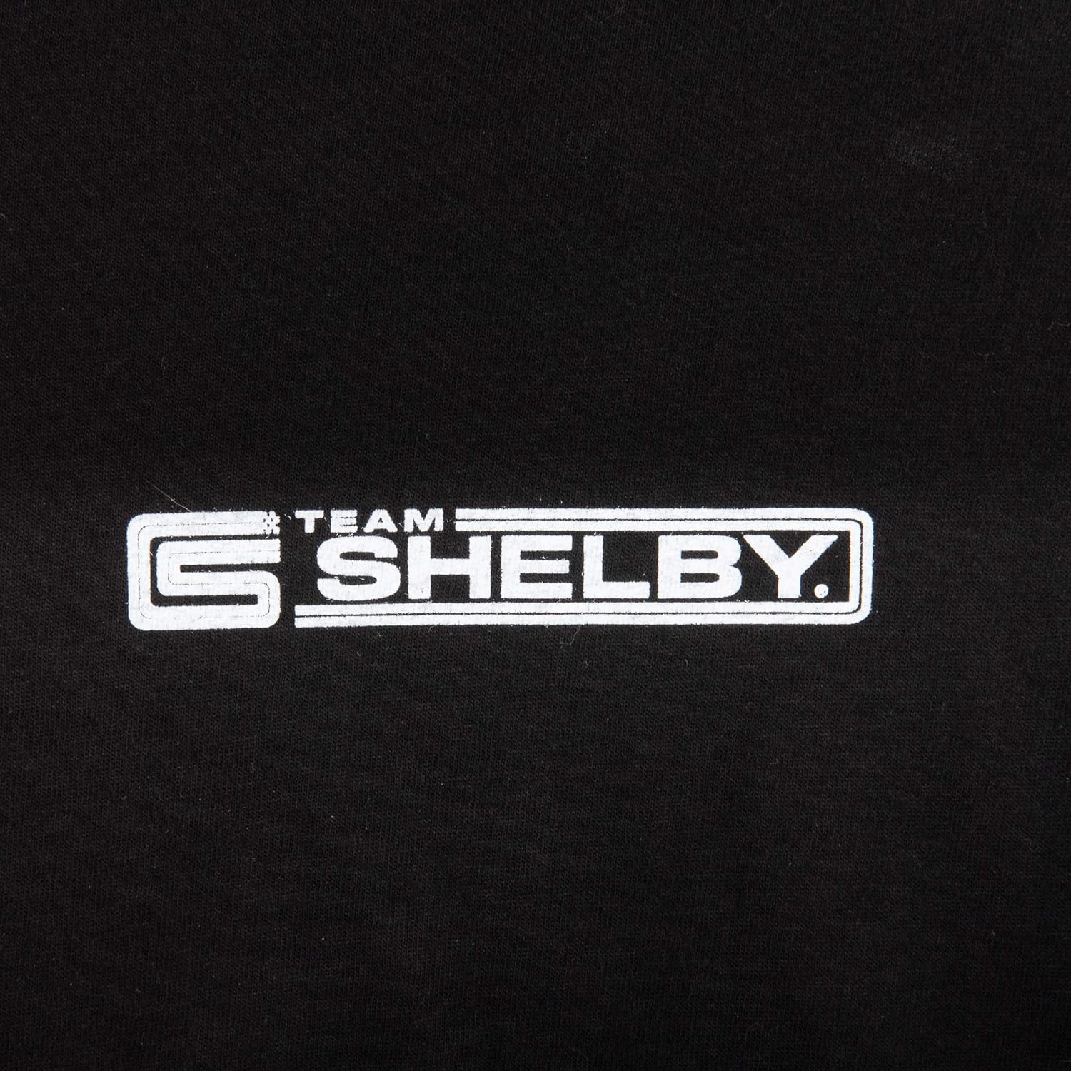 Carroll Shelby Team Tee T-Shirt Black | Officialy Licensed Shelby® Product | 100% Cotton