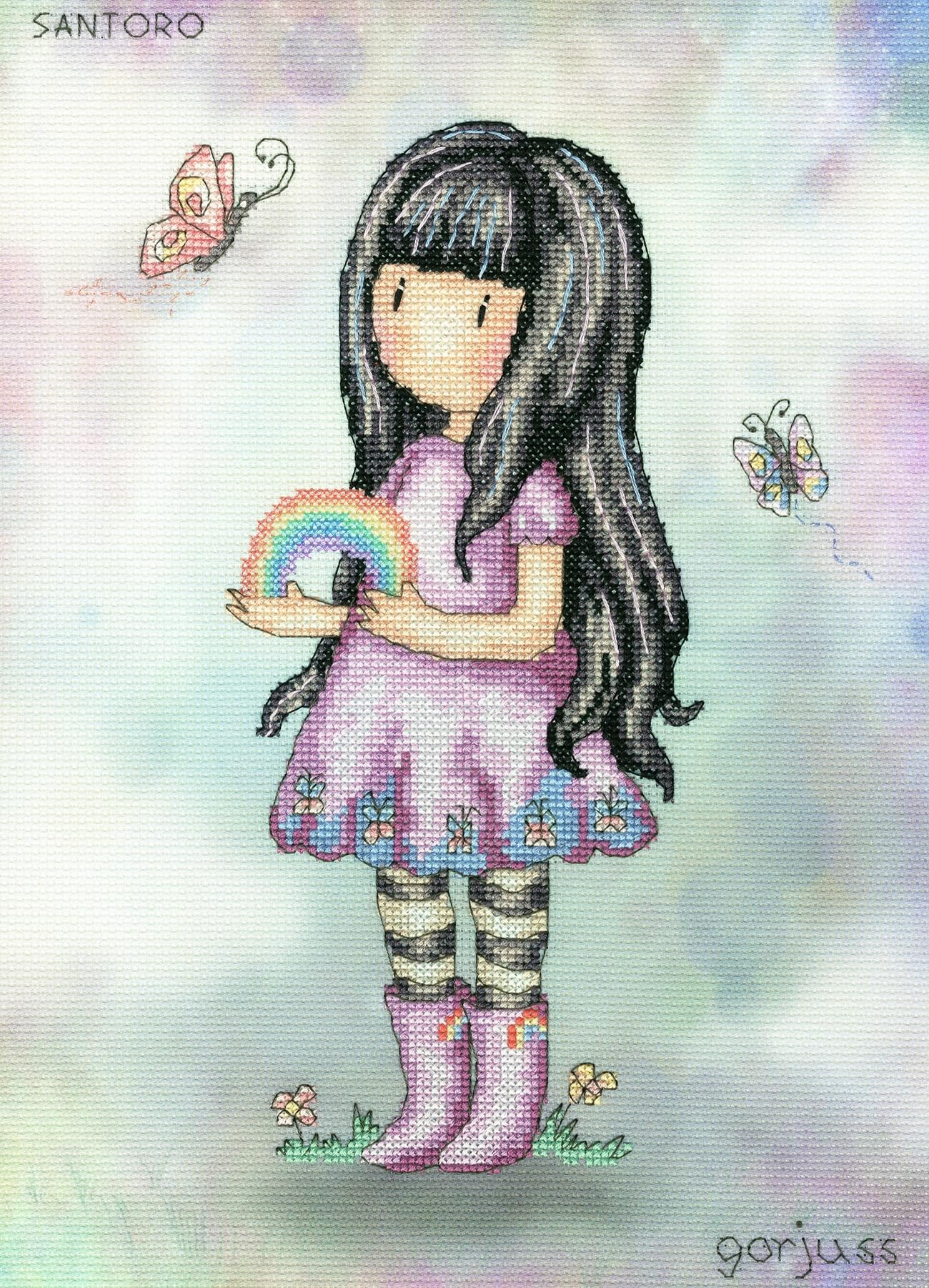 Somewhere - (Gorjuss) Cross Stitch Kit by Bothy Threads
