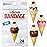 BioSwiss Bandages, Ice Cream Shaped Self Adhesive Bandage Set, Latex Free, Sterile Wound Care, 24 Count