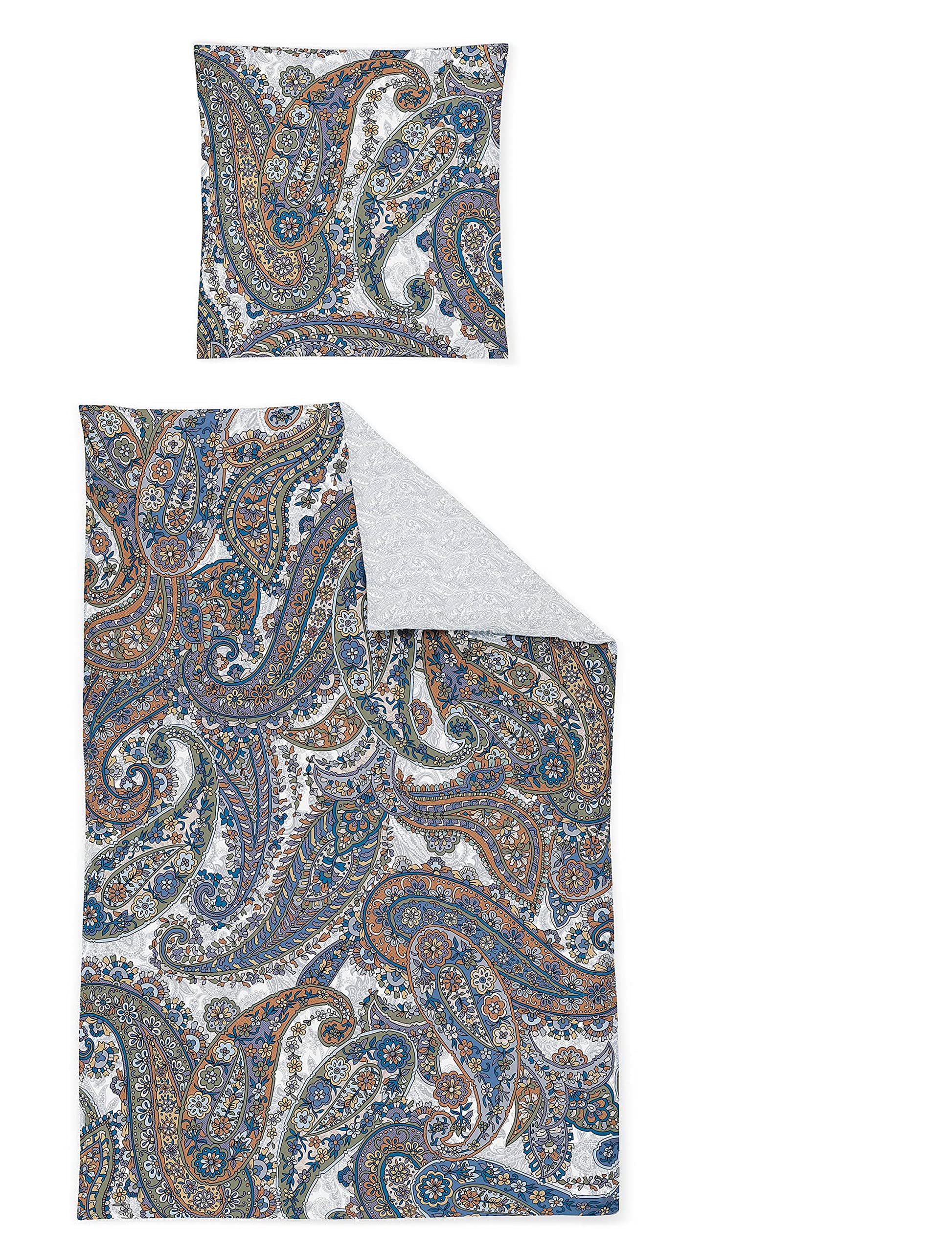 Irisette Mako-Satin Bettwäsche Magic Zaanstad Multi 1 Bettbezug 135 x 200 cm + 1 Kissenbezug 80 x 80 cm
