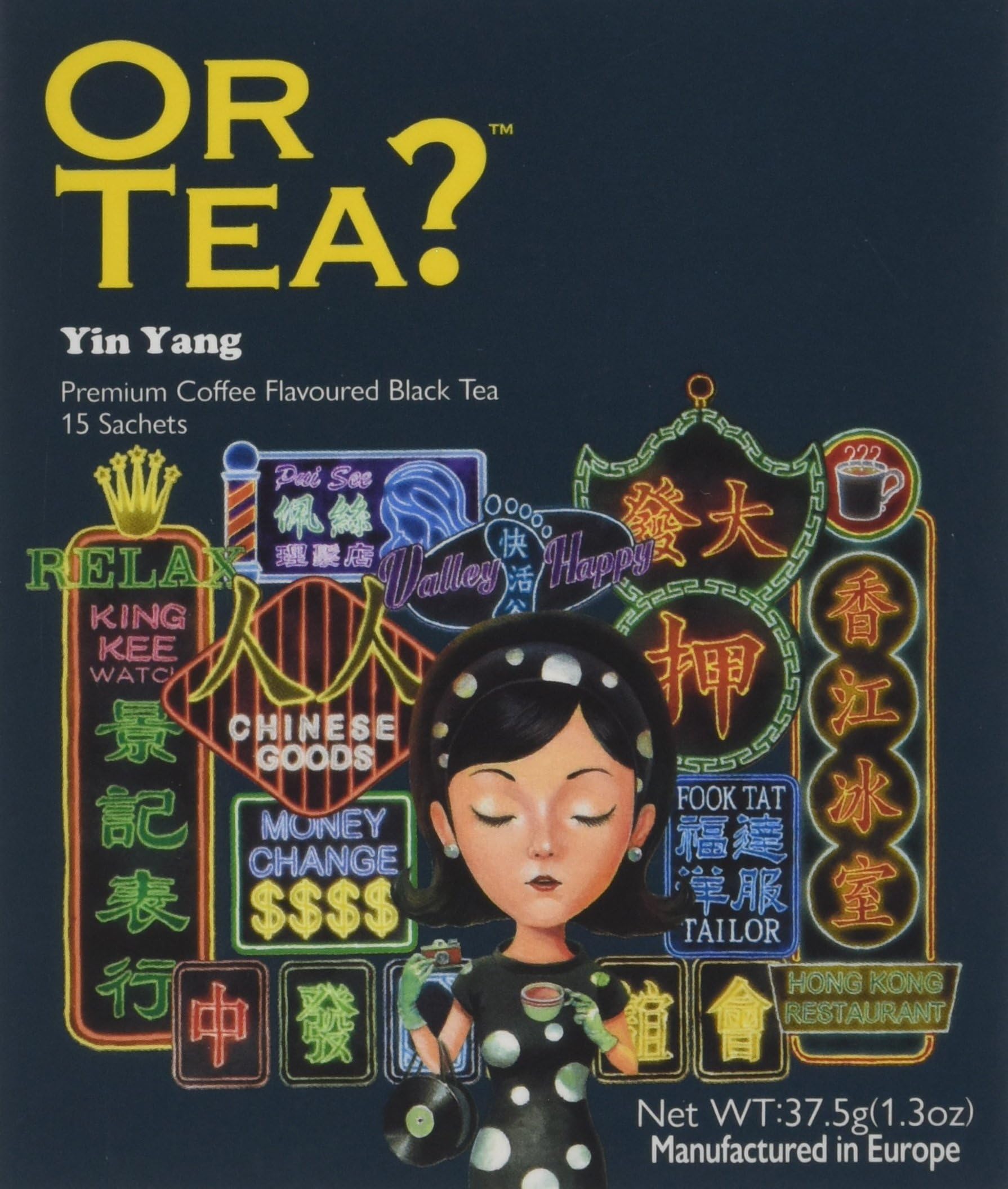 Or Tea Yin Yang Sachets Box, Pack of 15