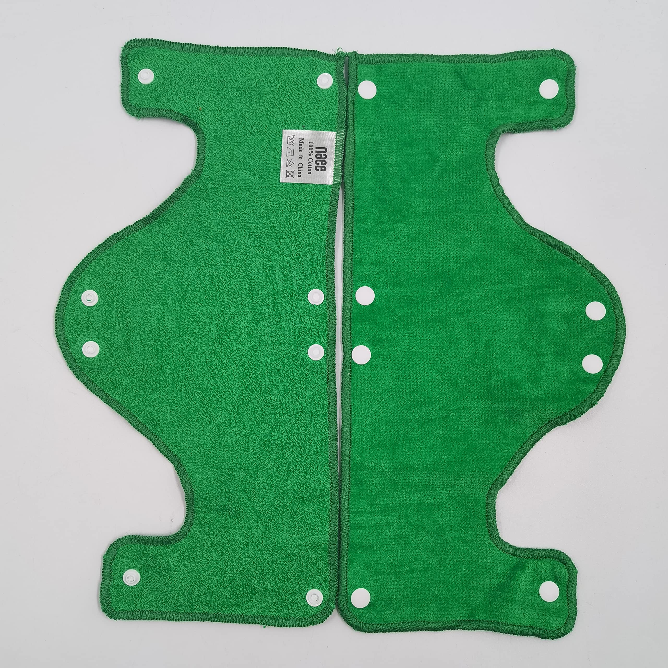 Big Green Hard Hat - Fascia per il sudore, riutilizzabile, lavabile, in spugna di cotone, con chiusura a scatto, 9 pezzi per confezione