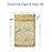 Jexila 100PCS Gold Organza Bags 4x6 inch with Drawstring Jewelry Gift Bags for Wedding Party Favor Pouches Christmas Small Mesh Bags (Gold)