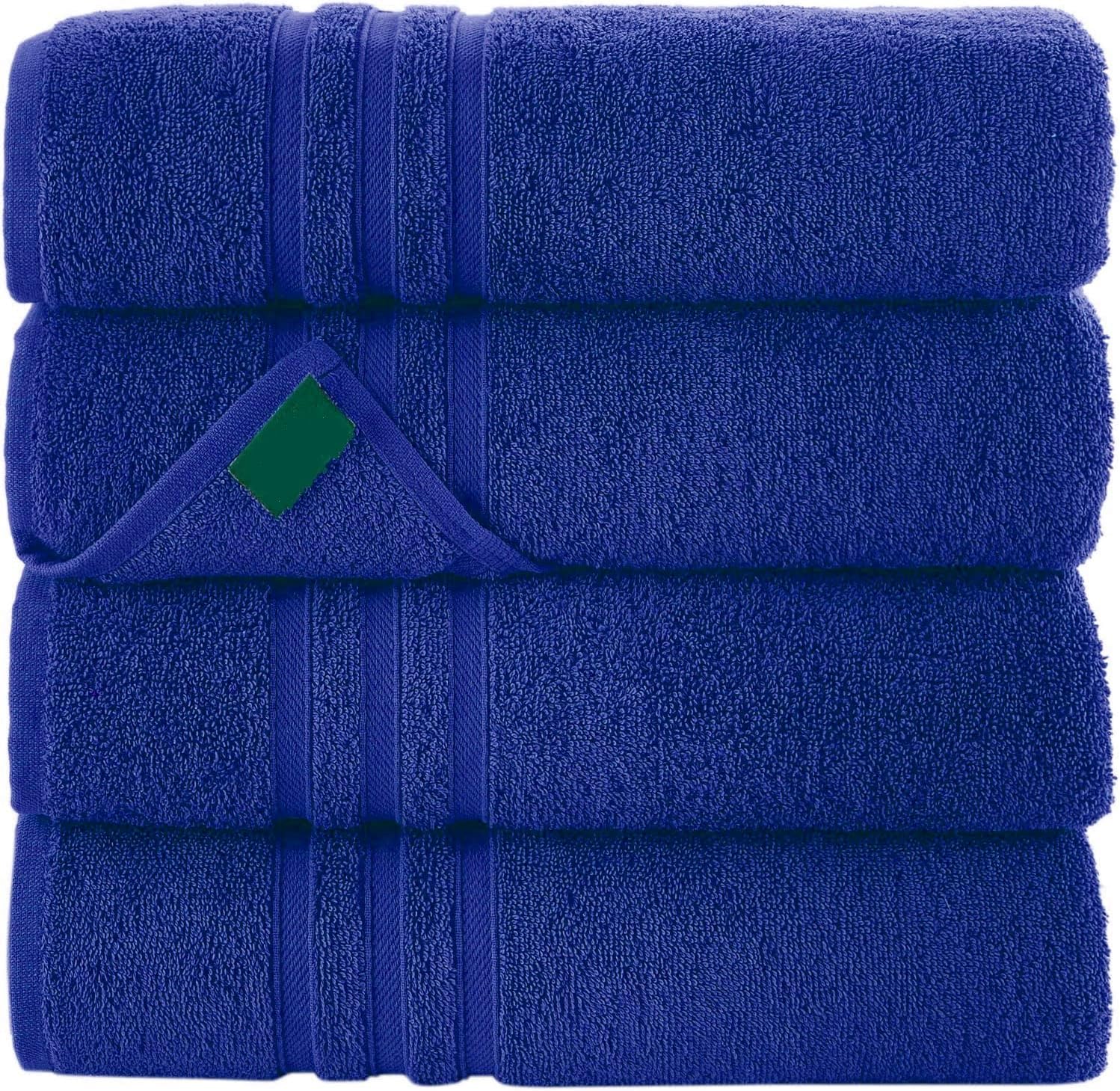 Pack of 2 & 4 Large Jumbo Bath Sheets 100 Egyptian Cotton Super