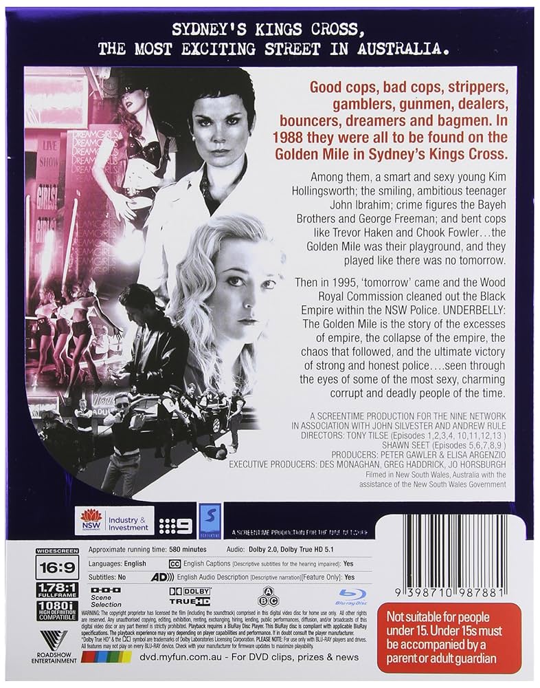 Amazon.co.jp: Underbelly: The Golden Mile [Blu-ray] : DVD