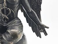 Vista 5 de Baphomet Horned sabbatic Cabra resolver et coagula Estatua 10inch de altura