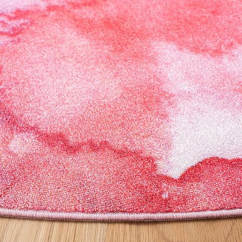 Miniatura 9 de SAFAVIEH Paint Brush Collection - Alfombra de pasillo, 2.2 x 8 pies, fucsia y lavanda, no desprende pelusa, lavable a máquina y antideslizante,