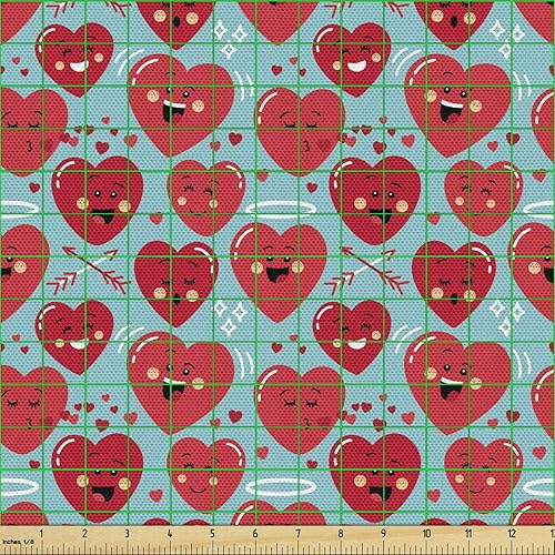 Vista 638 de Ambesonne - Tela de punto elástica