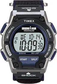 Relógio masculino Ironman Endure 30 Shock 42 mm, Azul escuro, Esportivo