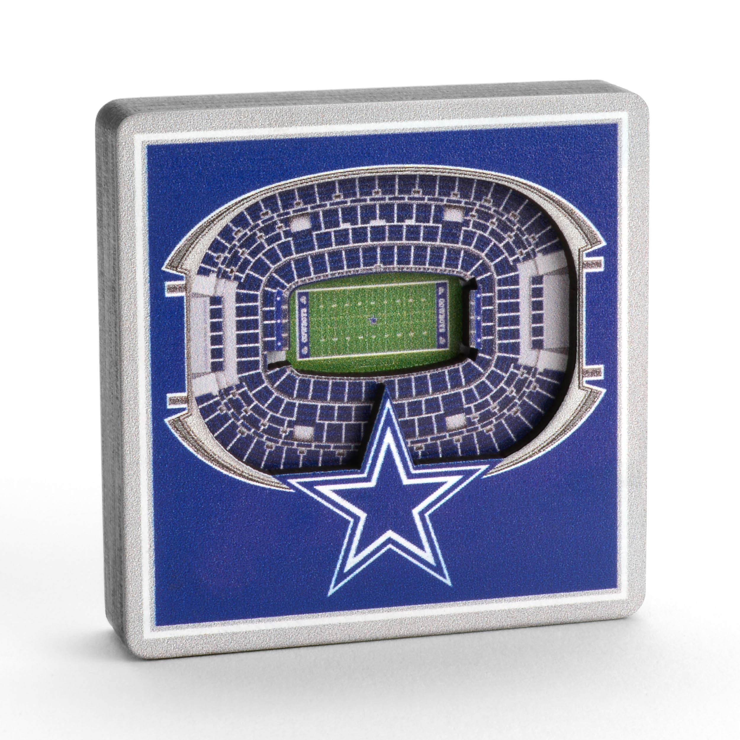 Aimant 3D StadiumView Dallas Cowboys pour décorer votre cuisine