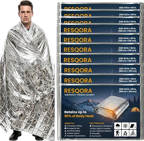 Swiss Safe Emergency Mylar Thermal Blankets
