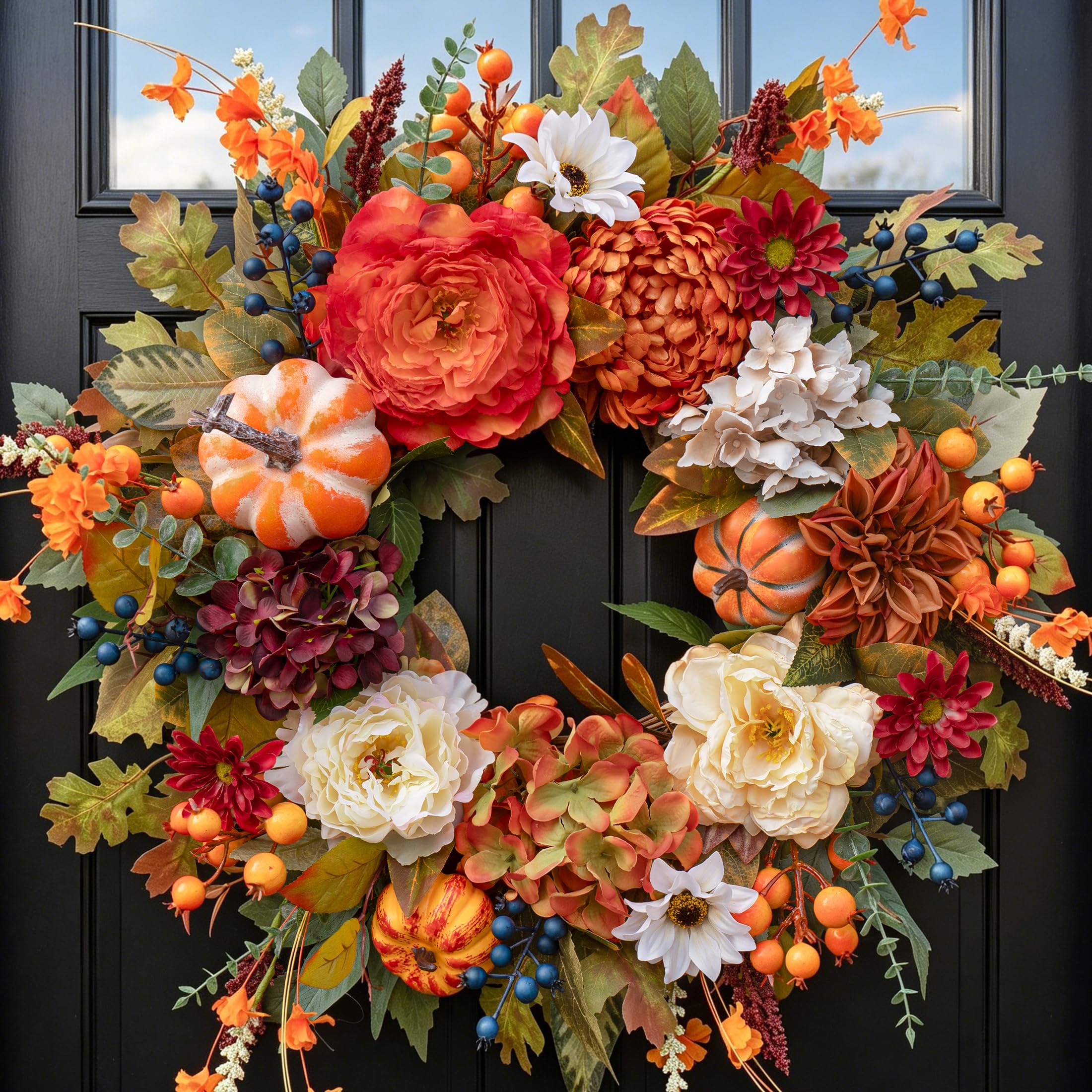 Soomeir Fall Wreath 24 Inch