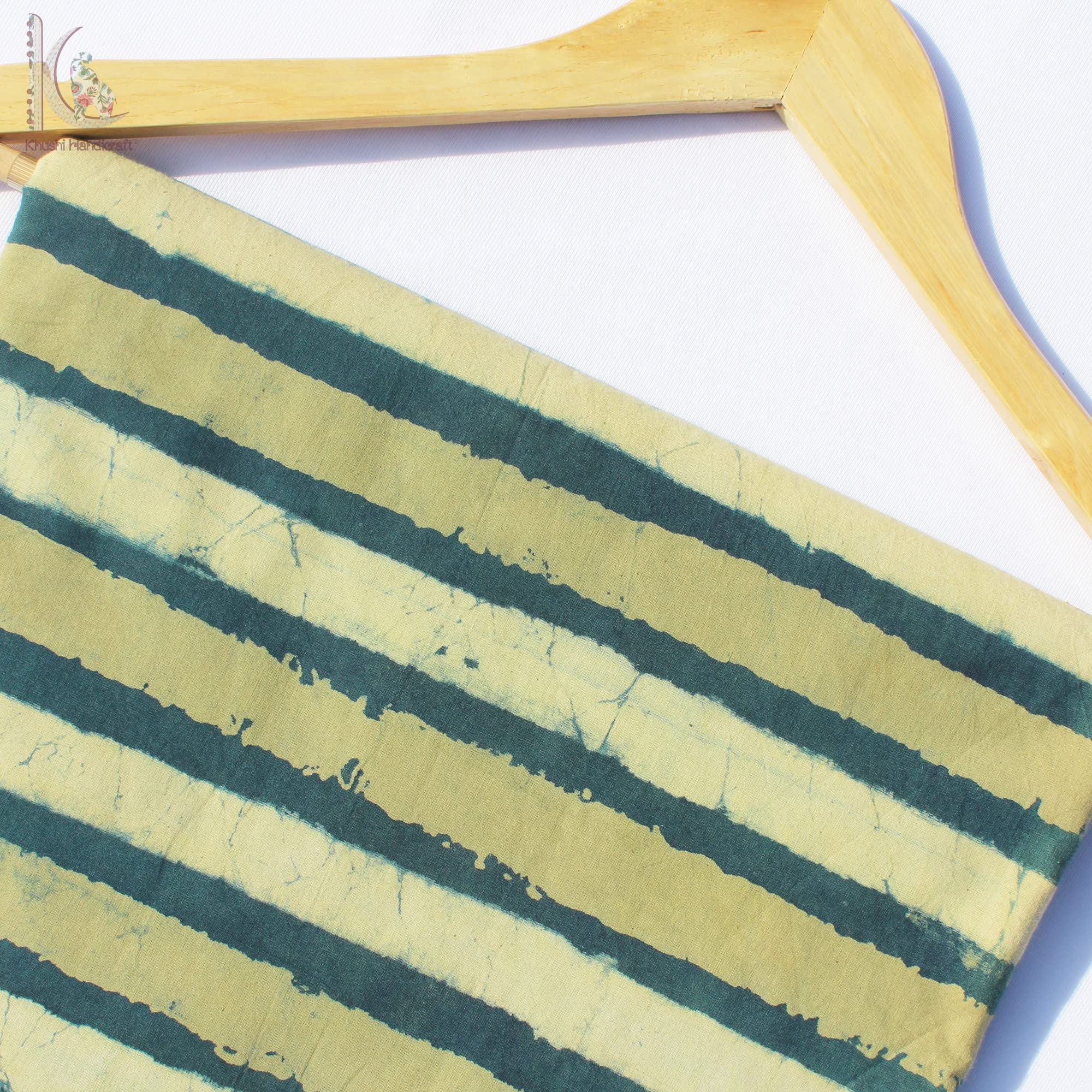 Indian Handmade Art Printed Running Natural Vegetable Color Fabric Sanganeri Fabric Garment Dress Making Fabric Block Print Cloth Material Fabric