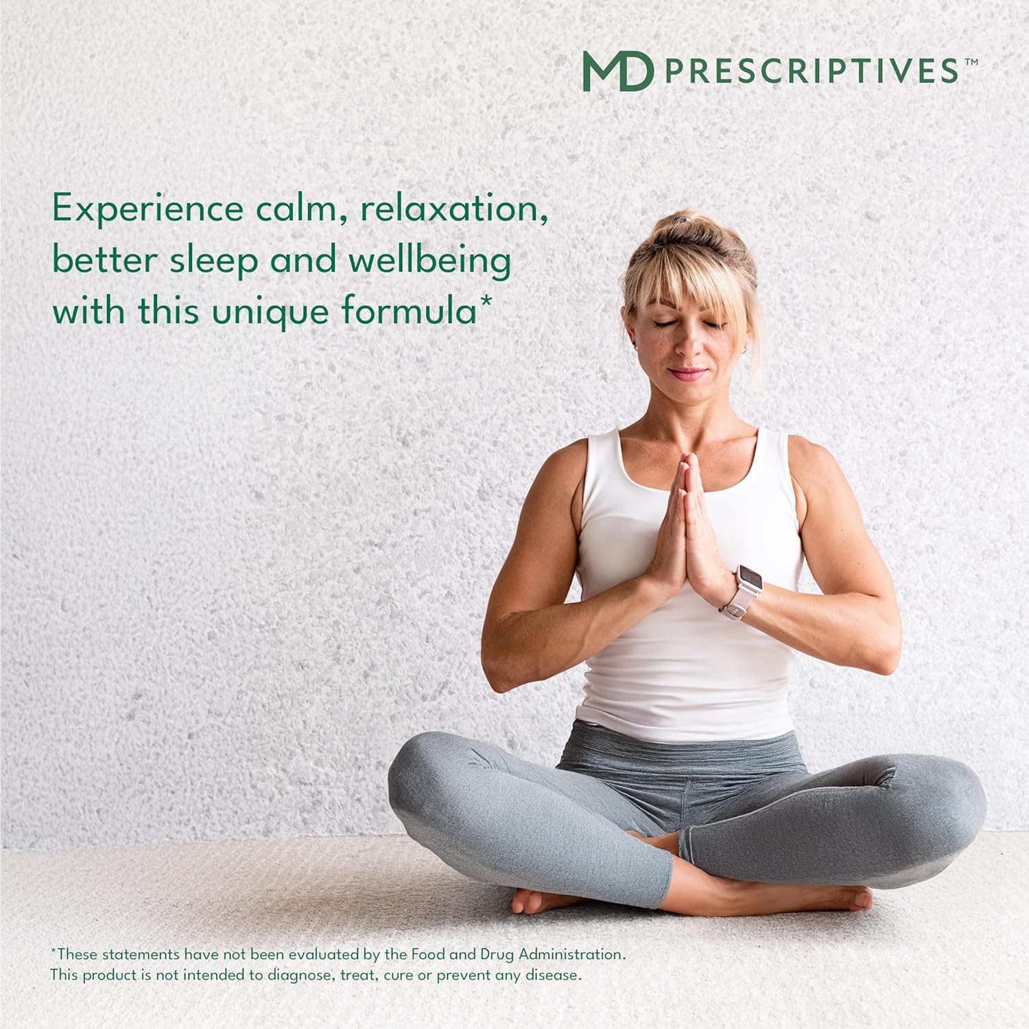MD Prescriptives - Magnesium MD - Highly Absorbable Dietary Magnesium Supplement with Glycinate & Acetyl Taurinate - 120 Capsules
