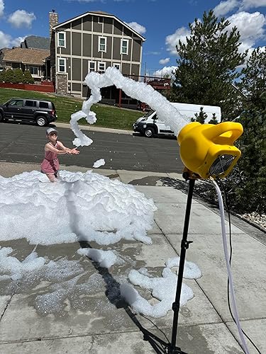 Miniatura 5 de Paquete de 4 polvos de espuma, hace hasta 480 galones de diversión de fiesta para cañones de burbujas, es un éxito con la espuma y otros fabricantes