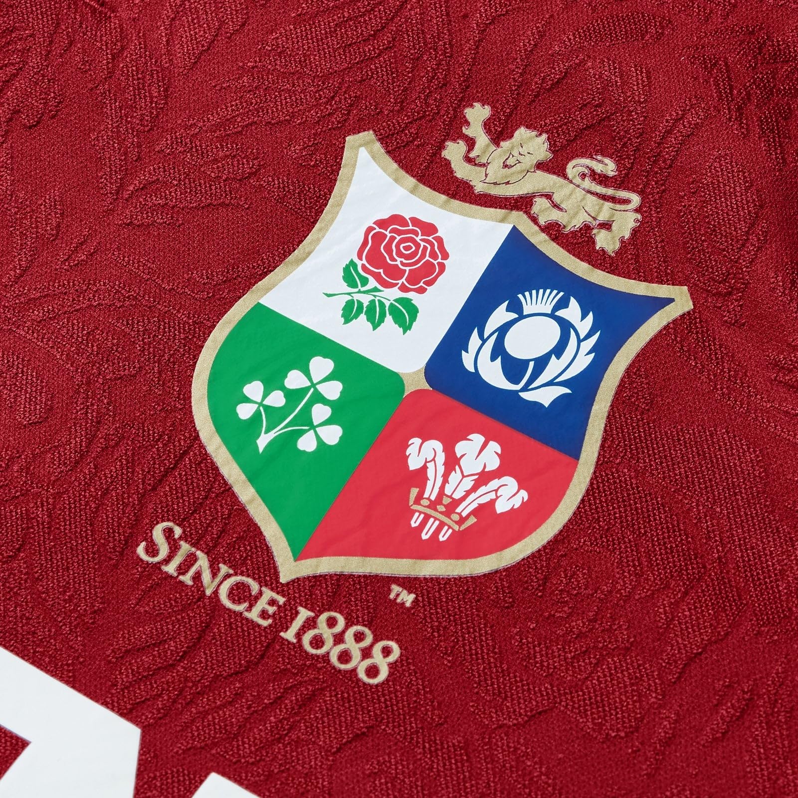 Canterbury Junior Unisex British & Irish Lions Replica Rugby Jersey | Soft Feel | Official British & Irish Lions Licensed Product Technical Rugby Jersey (Pack of 1)