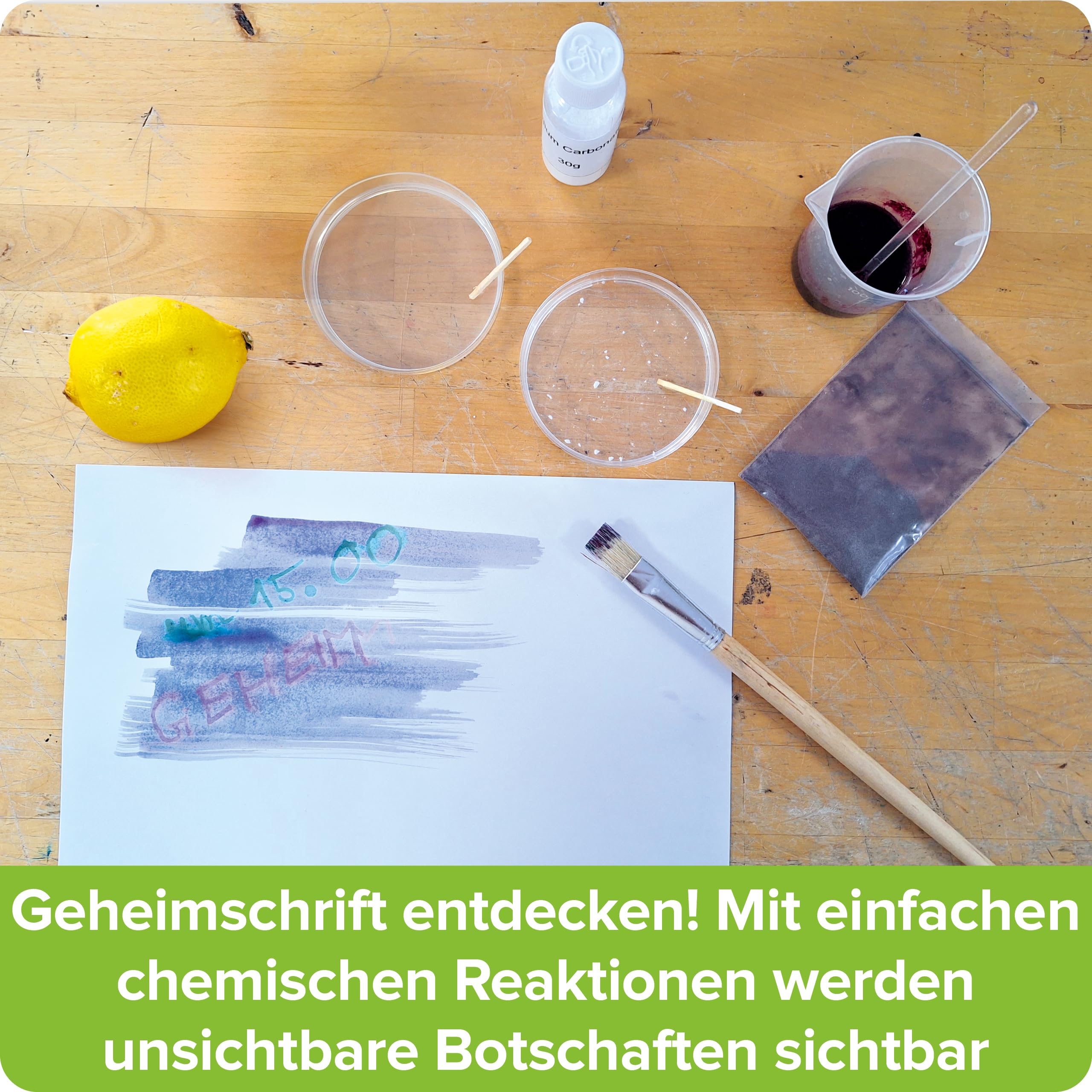 FRANZIS GEOlino Chemie 2.0 67212 - Caja de experimentos (más de 40 geniales experimentos, para niños a Partir de 10 años