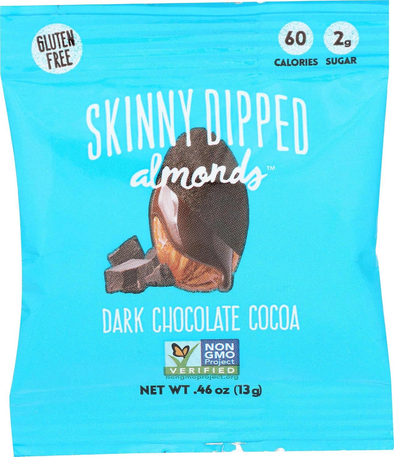 SKINNY DIPPED ALMONDS Mini Skinny Dipped Almonds Cocoa, 0.
