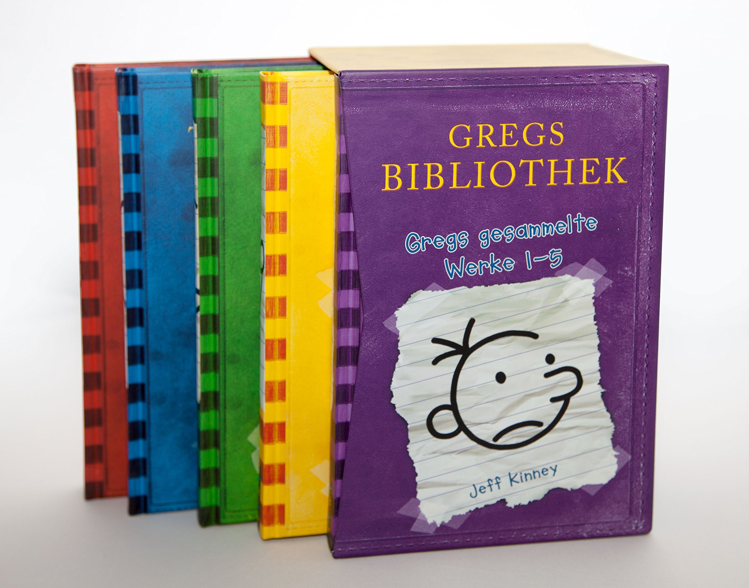 Gregs Bibliothek - Gregs gesammelte Werke 1 - 5: Band 1 bis 5 (Gregs Tagebuch)