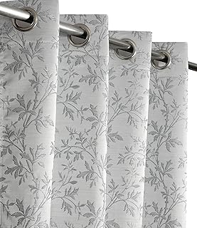 FRESH FROM LOOM Anti-Wrinkle 7ft Curtains | Premium Jacquard Design | Sun Blocking 80% | Ideal for Long Doors & Large Wind Price In India