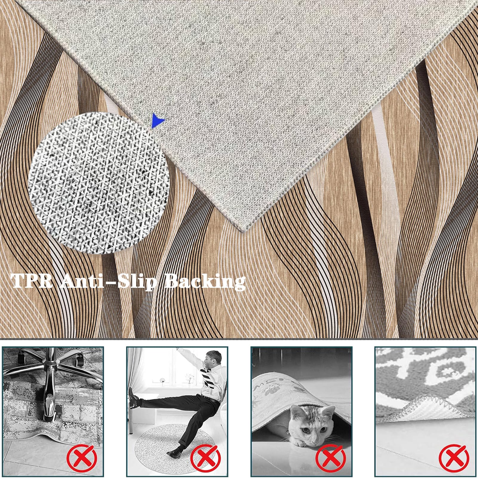 Rugged Office Chair Mats For Carpeting And Hardwood Floor, 100 X 140 Cm, Carpet Protector, Chair Mat For Home And Office, Gaming Chair Mat, Floor Mat - View #10
