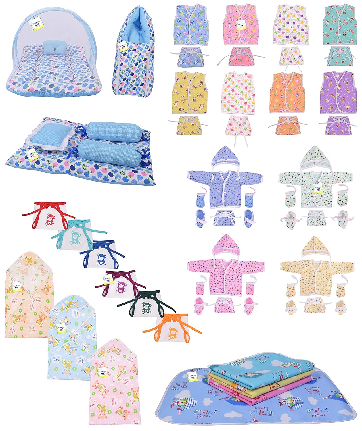 Toddylon New Born Baby Products All Complete Daily Items Combo (06