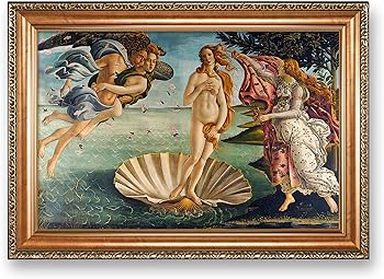 Amazon.com: The Birth of Venus by Sandro Botticelli,Framed