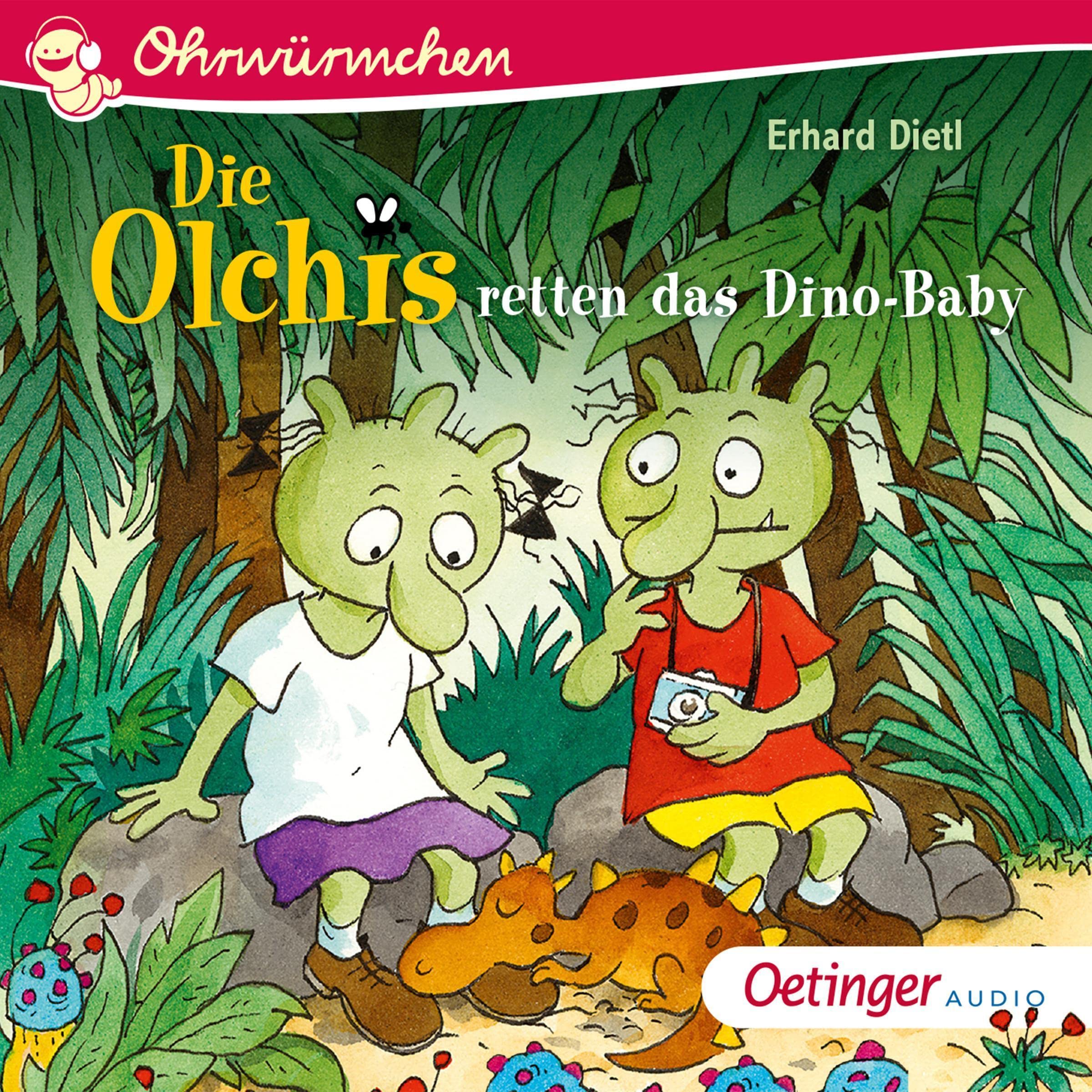 Cover art for Die Olchis retten das Dino-Baby