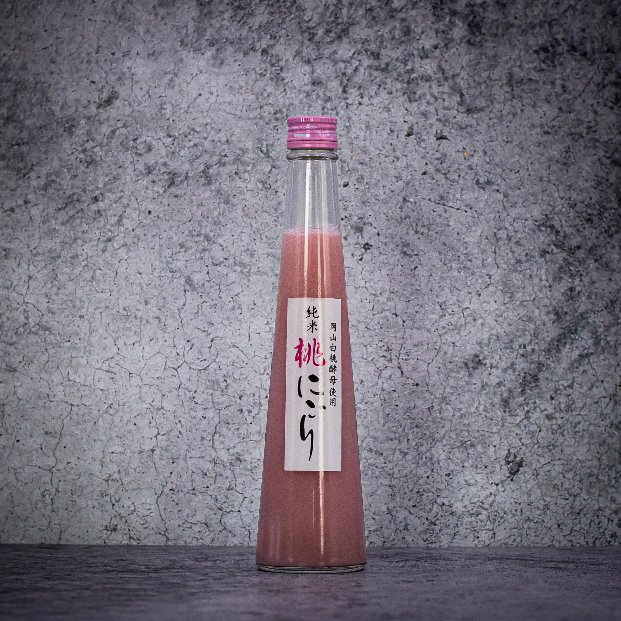 Miyashita Sakuzo Okayama White Peach Yeast Pure Rice Peach 10.1 fl oz (300 ml)