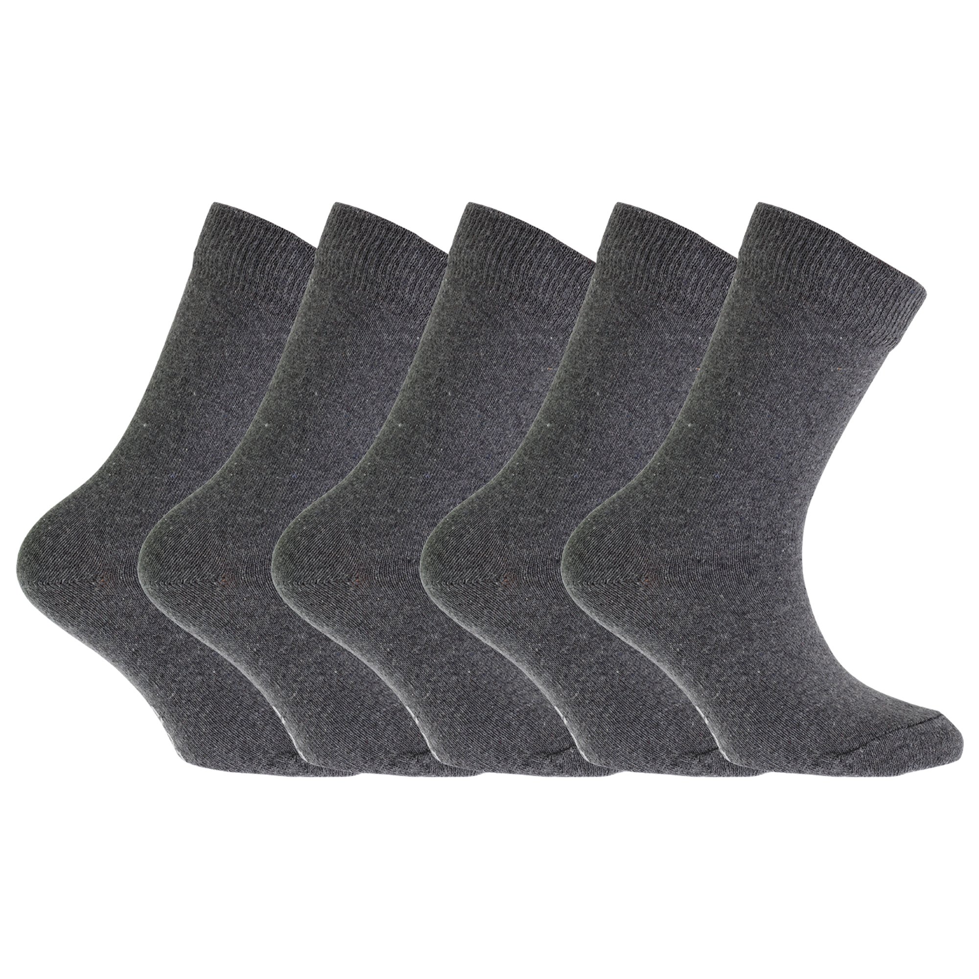 Floso Calcetines para El Cole para Niños Niñas (Paquete de 5 Pares)