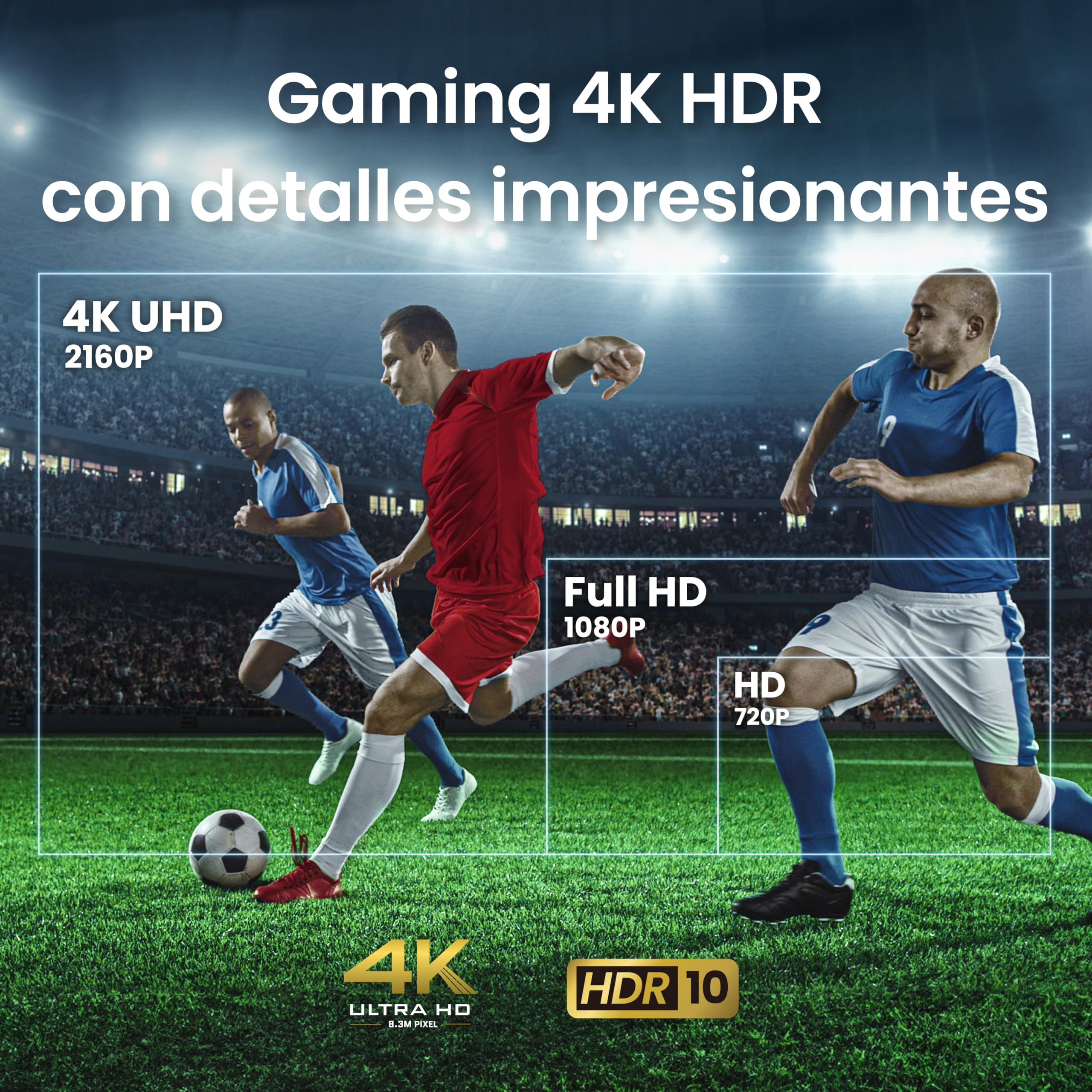 BenQ TK700ST 4K HDR 3000 Lumen Kurzdistanz-Film- und Gaming-Beamer mit 4 ms Reaktionszeit | 240 Hz Bildwiederholfrequenz | HDR10 & HLG | ARC/eARC-Unterstützung | 2D-Keystone-Korrektur | Bildrotation