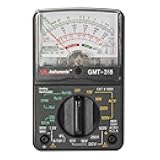 Gardner Bender GMT-318 Analog Multimeter, 6 Function, 14 Range, AC / DC Volt, 500V