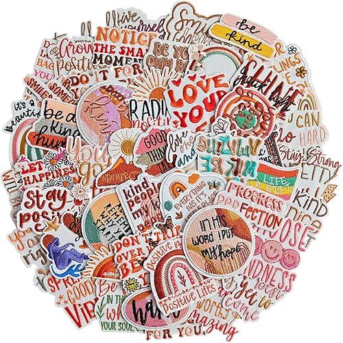 Vista 65 de Parches bordados para automóvil, lindos parches para planchar y coser para automóvil y vehículo, apliques para ropa, vestido, sombrero, jeans, Un