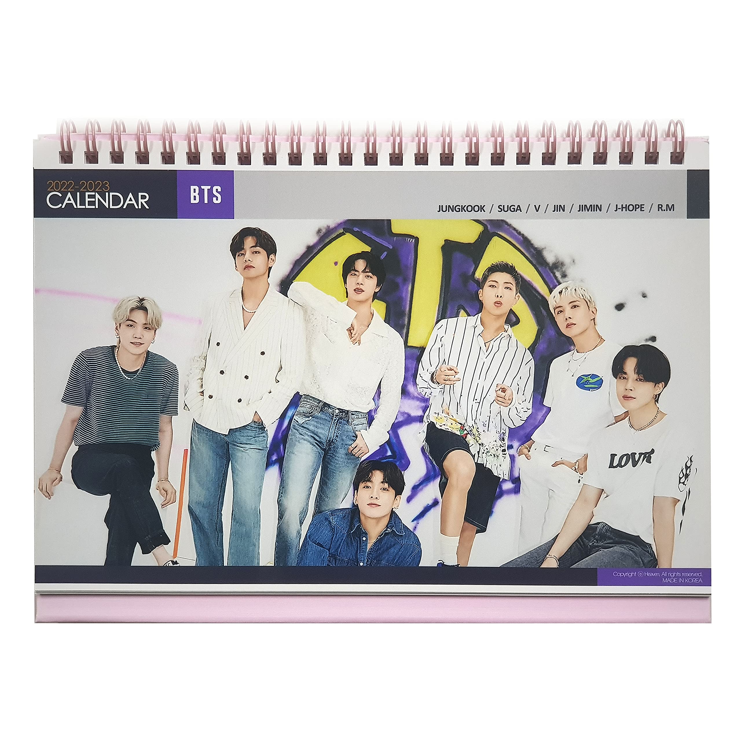 Amazon.com: BTS Desk Calendar 2023 (BTS all members)