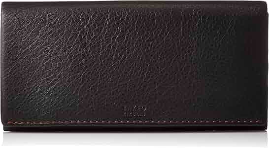 Amazon | [タケオキクチ] 長財布 メンズ 二つ折り 小銭入れなし