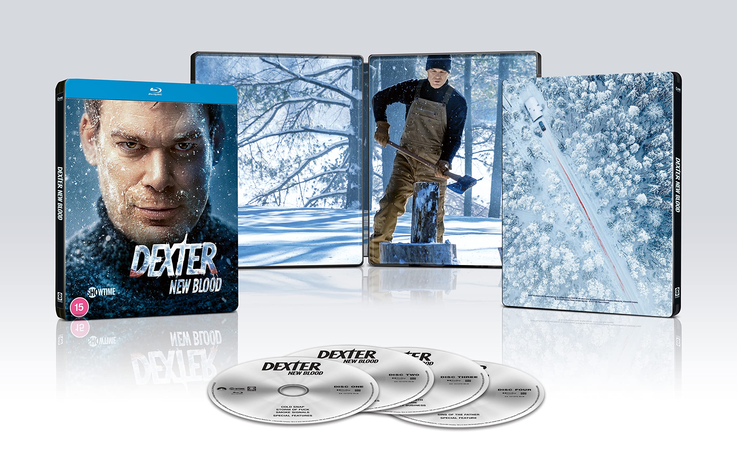 Dexter: New Blood Steelbook [Blu-ray] [2022] [Region Free]