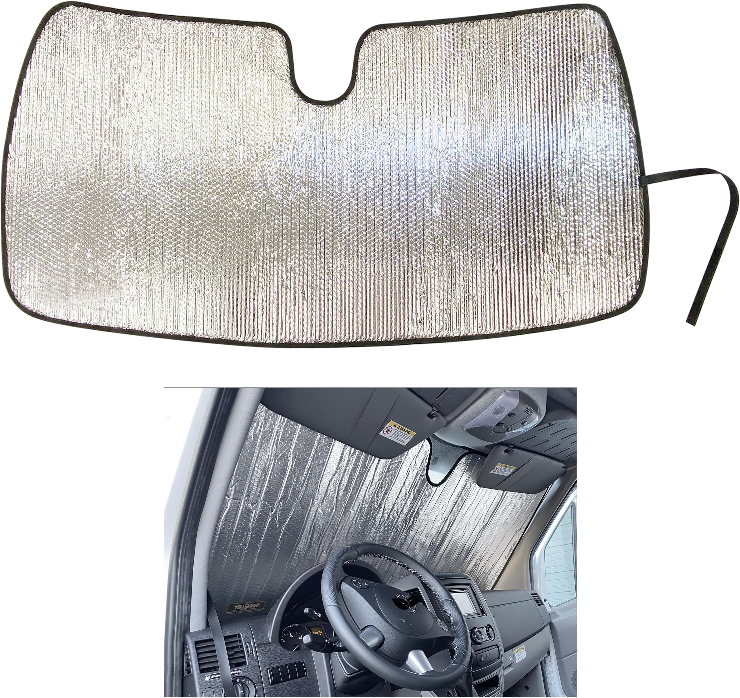 Custom Fit Windshield Sun Shade Set for 20062023 Mercedes