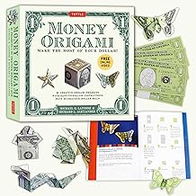 Money Origami Kit: Make the Most of Your Dollar: Origami Book with 60 Origami Paper Dollars, 21 Projects and Instructional Video Downloads