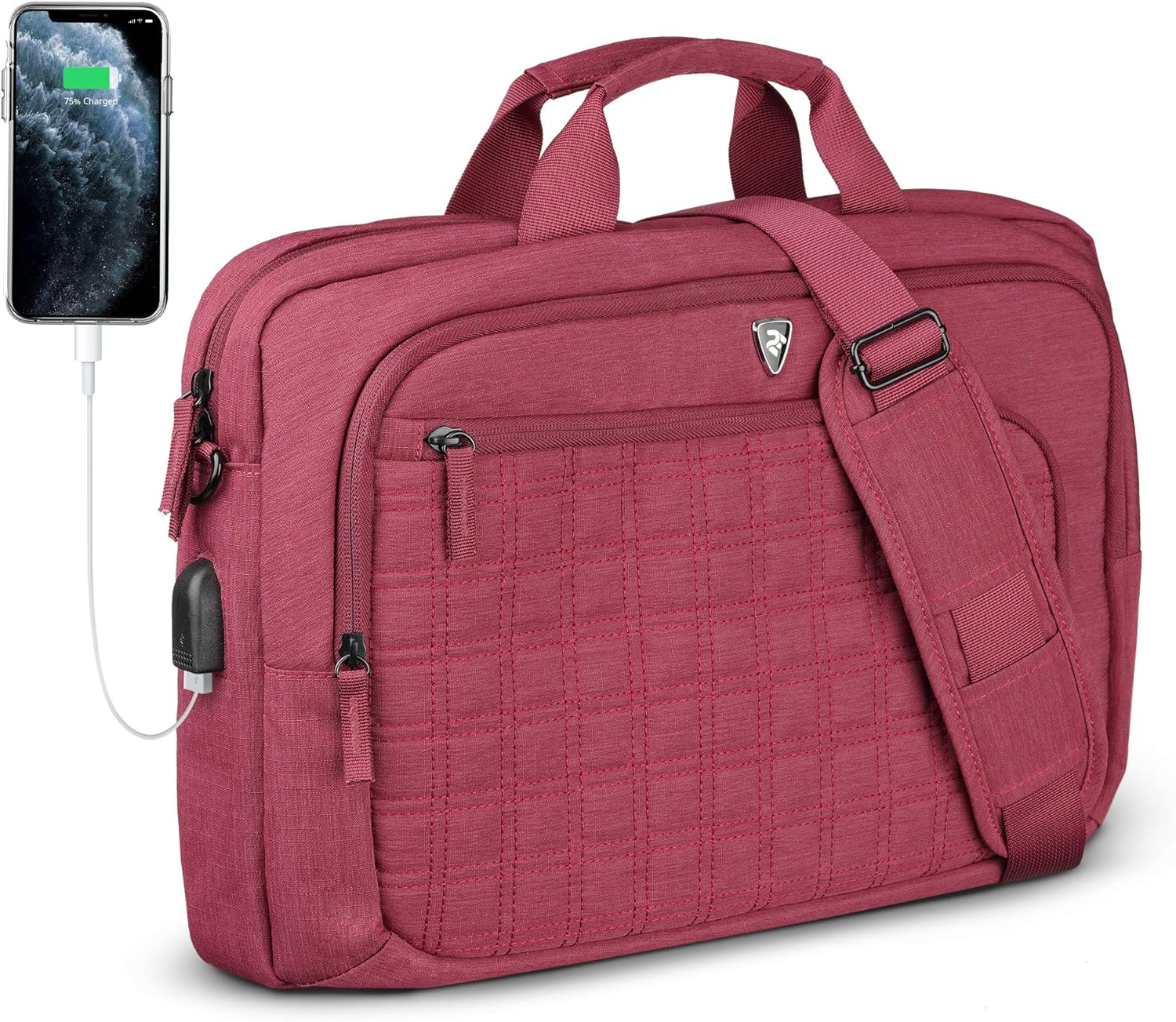 2E Slim Laptop Bag 15.6 inch Business Laptop Messenger