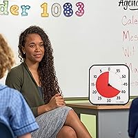 Vista 3 de TIME TIMER Temporizador visual de 12 pulgadas, reloj de cuenta regresiva para niños de 60 minutos y MOD para el hogar, temporizador visual