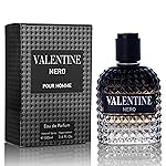 Valentine Nero for Men - Woody Aromatic Fragrance with Floral and Mineral Notes - Masculine Scent - 100ml